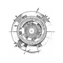 semi colon tattoo design idea