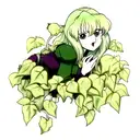 Green ivy tattoo design idea