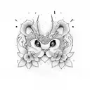 children tattoo design idea