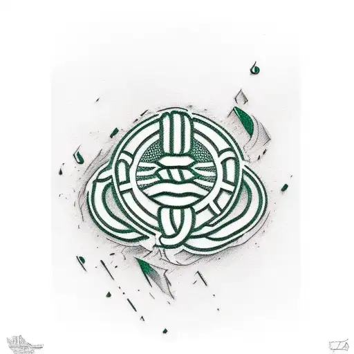 Boston Celtics throat tattoo tattoo design idea