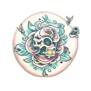 semicolon  tattoo design idea