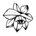 daffodil tattoo design idea