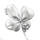 Clover tattoo design idea