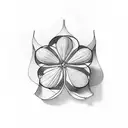 Clover tattoo design idea