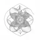 Clover tattoo design idea