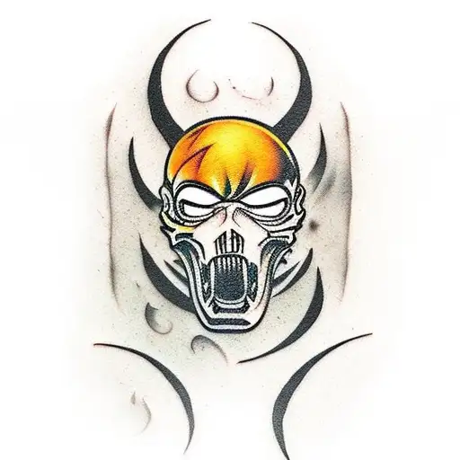 Mortal Kombat tattoo design idea