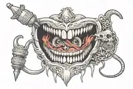 Dentist tattoo design idea