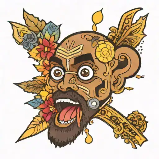 Kanye west College dropout tattoo design idea