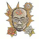 Kanye west College dropout tattoo design idea