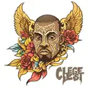 Kanye west College dropout tattoo design idea