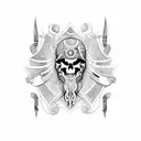 serbian tribal tattoo tattoo design idea