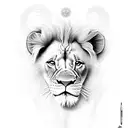 Lion king anakin skywalker da vinci tattoo design idea