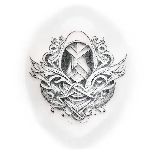 sic parvis magna tattoo design idea