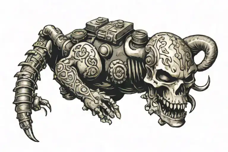 Fallout New Vegas tattoo design idea