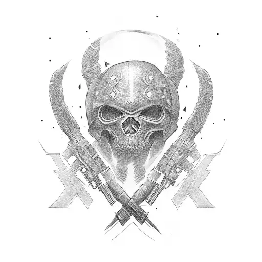 117 infantry tattoo design idea