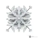 snowflake, 4 leaf clover, atari joystick, mini samurai sword tattoo design idea