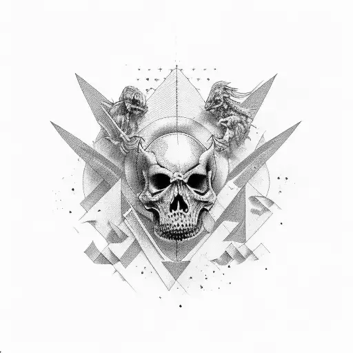 furgoneta viaje cartel tattoo design idea