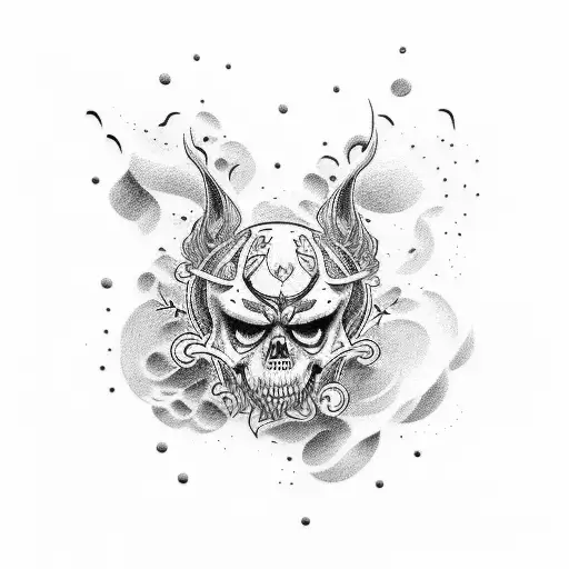 Tatto based on "Stressed Out" music tattoo design idea