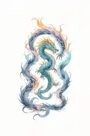 yakuza dragon sleeve tattoo design idea