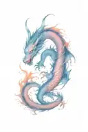 yakuza dragon sleeve tattoo design idea