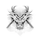 Create a tattoo illustrating a Dota hero in a traditional Japanese art style tattoo design idea