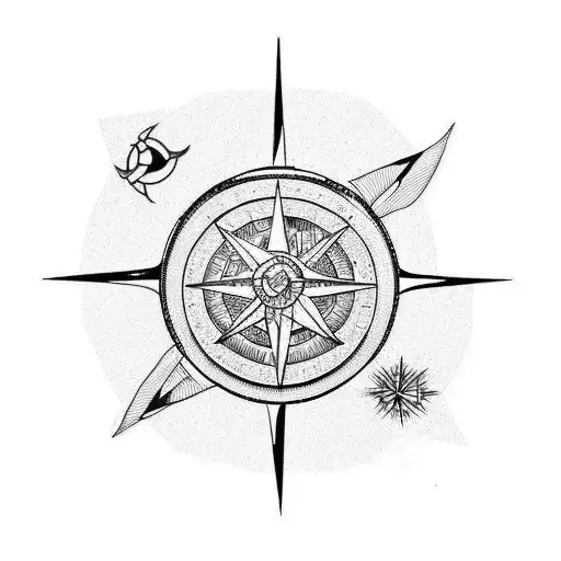 compass by phoenixtattoos on DeviantArt