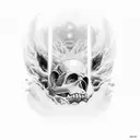 Do not go gentle into that good night, Old age should burn and rave at close of day; Rage, rage against the dying of the tattoo design idea