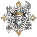orthodox tattoo design idea