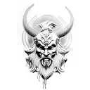 zeus and ares tattoo design idea