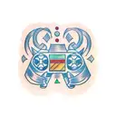 controller tattoo design idea