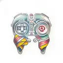 controller tattoo design idea