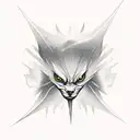 storm clouds with lightning tattoo design idea