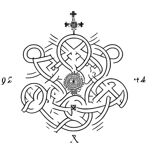 "John 11" written in fine line horizontally with a dainty cross incorporated tattoo design idea