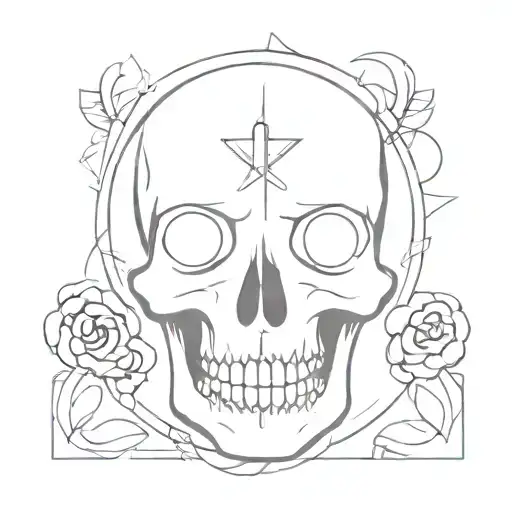 Morsecode memento mori memento vivere tattoo design idea