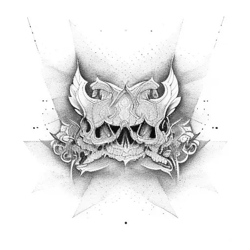 V-twin tattoo design idea