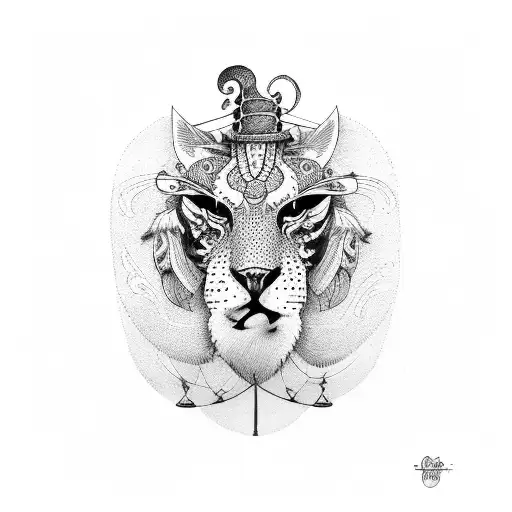 circus tattoo design idea