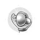 house, boxing glove, ball, ape, playstation logo, dumbells tattoo design idea