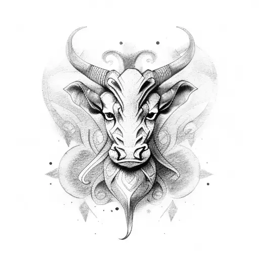 tauro tattoo design idea