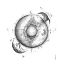 tauro, planeta venus, constelacion tauro tattoo design idea