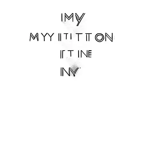 my intuition told me tattoo design idea