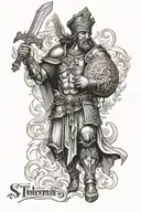 st Florian tattoo design idea