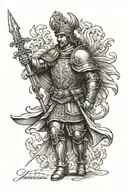 st Florian tattoo design idea