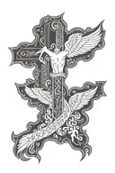 Luke 18:16 tattoo design idea