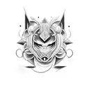 neo tribal tattoo design idea