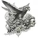 stoic tattoo design idea