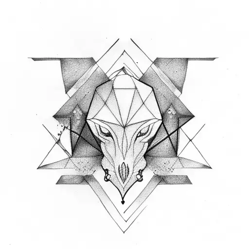 3 Triangle  tattoo design idea