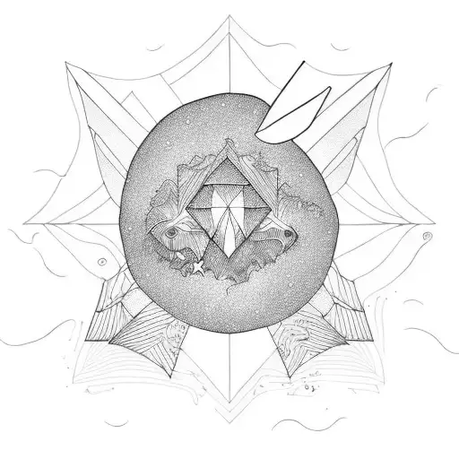 Danceing Through My Storm tattoo design idea