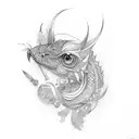 Musas tattoo design idea