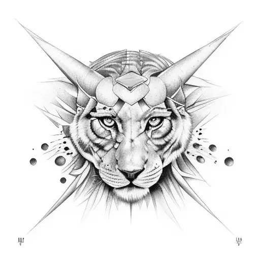 444 en peinture un peu effacée sur les bout tattoo design idea