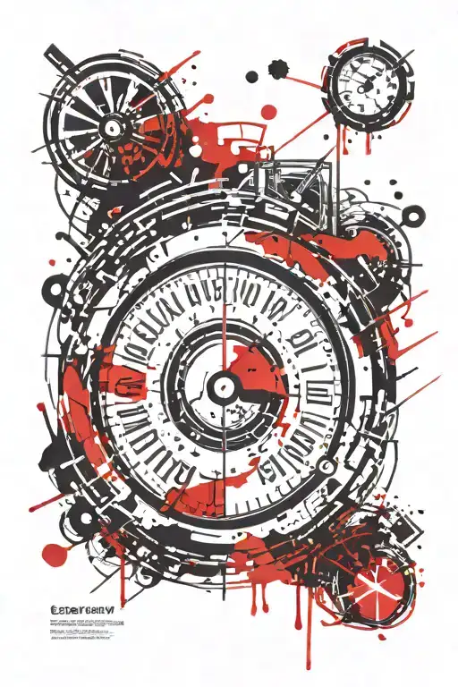speedometer stock videos & royalty tattoo design idea